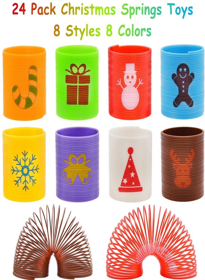 Howzcci 48 Pack Christmas Party Favors Toys, 24 PCS Sticky Hands Toy with 24 PCS Mini Coil Springs Toys for Kids Girls Boys Christmas Stocking Stuffers Party Favors Gifts - Image 3